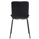 Стул черный с обивкой из велюра Black Archie Chair варинант исполнения - 4 | Loft Concept в Сочи