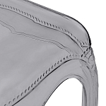 Прозрачный стул серый LOUIS GHOST CHAIR Grey варинант исполнения - 5 | Loft Concept в Сочи