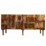 Комод с фактурным фасадом Squares варинант исполнения - 1 | Loft Concept в Сочи