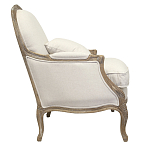 Кресло Ava Classical Armchair beige flax варинант исполнения - 1 | Loft Concept в Сочи