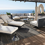 Уличное кресло Alaric Armchair Black варинант исполнения - 7 | Loft Concept в Сочи