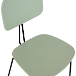 Стул на металлических ножках Travis Chair Green варинант исполнения - 4 | Loft Concept в Сочи