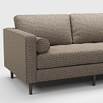 Мебельная ткань Шенилл коричневый цвет 142 см T4-54 варинант исполнения - 5 | Loft Concept в Сочи