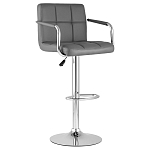 Барный стул с подлокотниками Honory Grey варинант исполнения - 1 | Loft Concept в Сочи