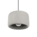 Подвесной светильник с цилиндрическим фактурным абажуром Sergey Makhno варинант исполнения - 1 | Loft Concept в Сочи