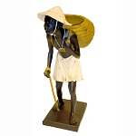 Фигурка африканского рабочего Plantation варинант исполнения - 1 | Loft Concept в Сочи