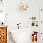 Люстра White Bionic Petals Flo Chandelier варинант исполнения - 7 | Loft Concept в Сочи