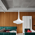 Подвесной вязаный белый светильник «Лампа Марракеша» варинант исполнения - 4 | Loft Concept в Сочи