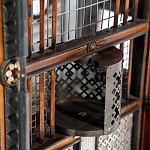 Декоративная антикварная клетка Wise Raven варинант исполнения - 4 | Loft Concept в Сочи