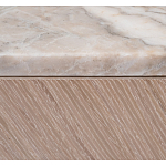 Комод с мраморной столешницей Uniqueness Marble варинант исполнения - 3 | Loft Concept в Сочи