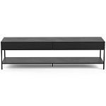 ТВ-тумба из металла с 2-мя ящиками Kelsey Metal TV Stand варинант исполнения - 1 | Loft Concept в Сочи