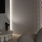 Гипсовая 3D Панель M-16 варинант исполнения - 2 | Loft Concept в Сочи