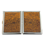 Портсигар с газовой зажигалкой из натурального камня Яшма Змеиная Stone Cigarettes Cases варинант исполнения - 4 | Loft Concept в Сочи