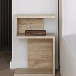 Дизайнерский журнальный стол фигурный с полками Gulip варинант исполнения - 1 | Loft Concept в Сочи