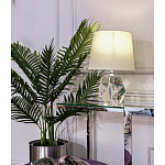 Настольная лампа с кремовым абажуром на граненном основании Crystal Facets варинант исполнения - 1 | Loft Concept в Сочи