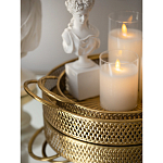 Поднос железный Gold Mesh варинант исполнения - 6 | Loft Concept в Сочи