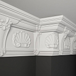 Карниз с орнаментом KO-07 варинант исполнения - 1 | Loft Concept в Сочи