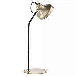 Настольная лампа с плафоном в форме купола в сочетании черного и золотистого цвета Minimalist Execution варинант исполнения - 3 | Loft Concept в Сочи