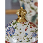 Шкатулка в форме яйца на величественных львах из фарфора с бронзовыми элементами Eden Garden варинант исполнения - 5 | Loft Concept в Сочи