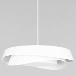 Подвесной светильник круглый белого цвета из металла Vita Cuna варинант исполнения - 1 | Loft Concept в Сочи