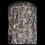 Бра с каскадом из прозрачного хрусталя и корпусом из металла цвета хром Constant Sparks варинант исполнения - 1 | Loft Concept в Сочи