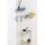 Полка напольная трехъярусная для ванной Bathroom Floor Shelf варинант исполнения - 2 | Loft Concept в Сочи