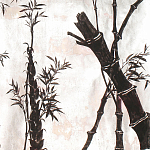 Обои ручная роспись Bamboo Quicksilver on Tarnished Silver gilded paper варинант исполнения - 2 | Loft Concept в Сочи