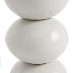 Приставной столик белого цвета Bead варинант исполнения - 2 | Loft Concept в Сочи