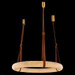 Люстра в форме обруча из натурального камня Minerals of Light варинант исполнения - 1 | Loft Concept в Сочи