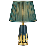 Настольная лампа с абажуром Femia Green Gold Table Lamp варинант исполнения - 1 | Loft Concept в Сочи