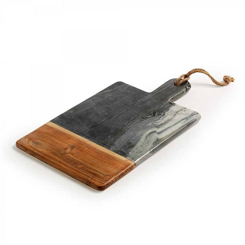 Разделочная доска Wood Strip Серый Коричневый в Сочи | Loft Concept 