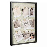 Рамка для фото с подсветкой c деревянными прищепками в комплекте Photo Backlight варинант исполнения - 1 | Loft Concept в Сочи