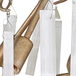 Люстра многоярусная с трубчатыми подвесками Dripping Crystals варинант исполнения - 2 | Loft Concept в Сочи