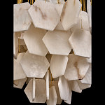 Люстра с фигурными подвесками из натурального камня Glowing Spheres варинант исполнения - 5 | Loft Concept в Сочи