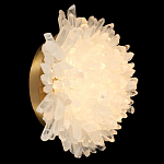 Бра из натурального горного хрусталя Harmonious Crystal Circles варинант исполнения - 1 | Loft Concept в Сочи