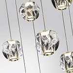 Люстра каскадня с 27-ю прозрачными шарообразными подвесами Bubbles Bocci варинант исполнения - 3 | Loft Concept в Сочи