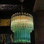 Дизайнерская люстра Blue Lagoon glass бирюзовое стекло  варинант исполнения - 4 | Loft Concept в Сочи