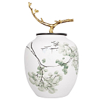 Декоративная ваза белая Serengeti варинант исполнения - 1 | Loft Concept в Сочи