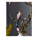 Подсвечник с декором из птиц на ветвях Birds of Paradise варинант исполнения - 8 | Loft Concept в Сочи