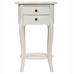 Белая тумба на фигурных ножках Shelby варинант исполнения - 1 | Loft Concept в Сочи