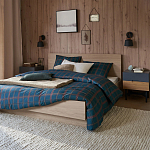 Черное матовое бра с декором под кожу Chestery варинант исполнения - 4 | Loft Concept в Сочи