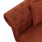 Мебельная ткань Шенилл терракотовый цвет 138 см T4-44 варинант исполнения - 9 | Loft Concept в Сочи