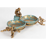 Блюдо двойное из фарфора Crogy варинант исполнения - 3 | Loft Concept в Сочи