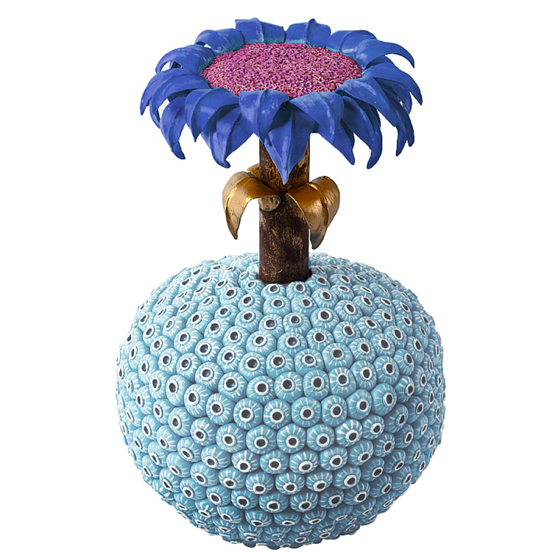 Статуэтка синий экзотический цветок Exotic Tropical Flower Голубой Синий Розовый Латунь Статуэтка синий экзотический цветок Exotic Tropical Flower Голубой Синий Розовый Латунь в Сочи | Loft Concept