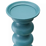 Подсвечник фигурный голубой Bright Accent 33 см варинант исполнения - 2 | Loft Concept в Сочи