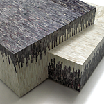 Дизайнерский журнальный стол с инкрустацией Plateau Coffee Table  варинант исполнения - 3 | Loft Concept в Сочи