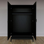 Платяной шкаф Elsa Dreams Black с 2-мя фасадами варинант исполнения - 3 | Loft Concept в Сочи