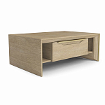 Стол журнальный с ящиками и открытыми полками Flowchart варинант исполнения - 2 | Loft Concept в Сочи
