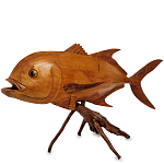 Статуэтка в виде рыбы деревянная Flight of Pisces варинант исполнения - 2 | Loft Concept в Сочи