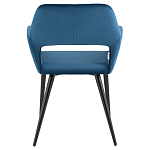 Стул с подлокотниками синий NEASAN STOOL варинант исполнения - 4 | Loft Concept в Сочи